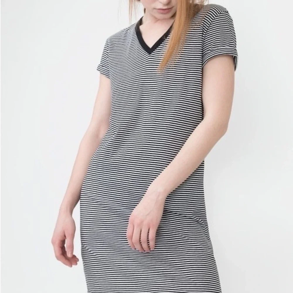 T Alexander Wang Ladies‎ Striped Jersey Dress